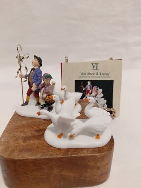 Dept 56: Six Geese A-Laying. 12 Days Of Dickens Village